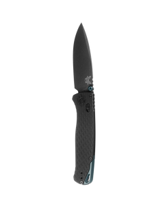 Benchmade 534BK Bugout Vapyr Folding Knife Black Magnacut Drop Point Blade, Black Aluminum Handles
