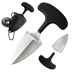 Cold Steel Urban Edge Push Dagger Plan Edge, Kray-Ex Handles