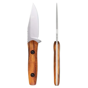 Ocaso Sevra Fixed Blade CPM MagnaCut Blade, Ironwood Handles