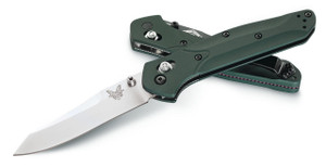 Benchmade 940 Osborne Folding Knife S30V Blade, Green Aluminum Handles Benchmade 940 Osborne Folding Knife S30V Blade, Green Aluminum Handles