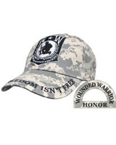 Eagle Emblems Cap - Wounded Warrior, Camo CP00532