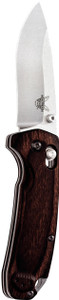 Benchmade 15031-2 North Fork Folding Knife, S30V Blade Steel, Stabilized Wood Handles Benchmade 15031-2 North Fork Folding Knife, S30V Blade Steel, Stabilized Wood Handles