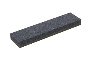 Smiths 4 Inch Dual Grit Combination Sharpening Stone with Pouch - 50921 Smiths 4 Inch Dual Grit Combination Sharpening Stone with Pouch - 50921
