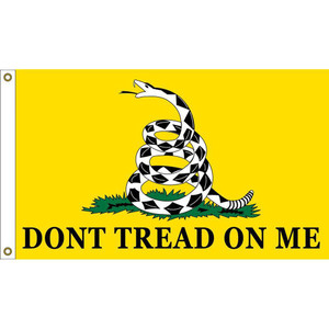 EE Flag - Dont Tread on Me Flag 2x3' - F2423   EE Flag - Dont Tread on Me Flag 2x3' - F2423
