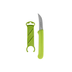 Messermeister Petite Messer 2.5 Inch Birds Beak Parer with Matching Sheath - 103/G
