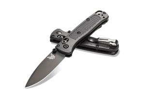 Benchmade 533BK-2 Mini Bugout Folding Knife S30V Black Blade, Black CF-Elite Handles Benchmade 533BK-2 Mini Bugout Folding Knife S30V Black Blade, Black CF-Elite Handles