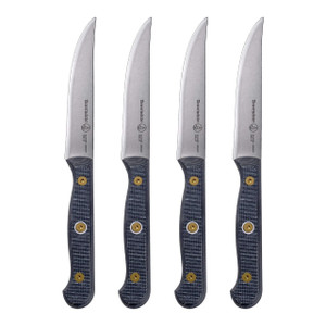Messermeister Custom 4 Piece Fine Edge Steak Knives - 8684-4/4S Messermeister Custom 4 Piece Fine Edge Steak Knives - 8684-4/4S