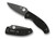 Spyderco Tenacious G-10 Black Handle, Black Combo Blade - C122GBBKPS Spyderco Tenacious G-10 Black Handle, Black Combo Blade - C122GBBKPS