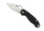 Spyderco Para 3 S45VN Plain Blade, Black G10 Handles - C223GP