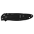 Kershaw 1660CKT Leek Assisted Opening Knife Black 14C28N Blade, Black Aluminum Handles
