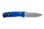 Benchmade 535 Bugout Folding Knife S30V Blade, Blue Grivory Handles