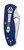 Spyderco Persistence Lightweight Folding Knife S35VN Combo Blade, Blue FRN Handles - C136PSBL