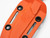 Benchmade 15700 Flyway Fixed Blade Knife CPM-154 Straight Back Blade, Orange G10 Handles