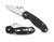 Spyderco Para 3 Folding Knife S45VN Combination Edge, Black G-10 Handles - C223GPS