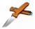 Benchmade Shot Show 2023 Bailout Folding Knife, CPM-3V Tanto Plain Blade, Orange Aluminum Handles Benchmade Shot Show 2023 Bailout Folding Knife, CPM-3V Tanto Plain Blade, Orange Aluminum Handles