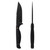 Toor Knives Mutiny Fixed Blade Knife CPM-154 Black Stonewashed Blade, Cannon Black Aluminum Handles Toor Knives Mutiny Fixed Blade Knife CPM-154 Black Stonewashed Blade, Cannon Black Aluminum Handles
