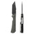 Toor Knives Chasm XLT Folding Knife CPM-154 Tanto Blade, Stealth Titanium Handle   Toor Knives Chasm XLT Folding Knife CPM-154 Tanto Blade, Stealth Titanium Handle