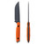  Toor Knives Field 2.0 Backcountry Blaze Fixed Blade Knife CPM-154 Drop Point, Orange G10 Handle 