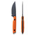 Toor Knives Field 3.0 Backcountry Blaze Fixed Blade Knife CPM-154 Drop Point, Orange G10 Handle   Toor Knives Field 3.0 Backcountry Blaze Fixed Blade Knife CPM-154 Drop Point, Orange G10 Handle
