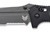Benchmade 275SGY-1 Adamas Folding Knife CruWear Gray Combo Blade, Black G10 Handles Benchmade 275SGY-1 Adamas Folding Knife CruWear Gray Combo Blade, Black G10 Handles