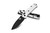 Benchmade 533BK-1 Mini Bugout Folding Knife S30V Black DLC Blade, White Grivory Handles