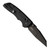 Hogue Deka Folding Knife CPM-MagnaCut Black Modified Wharncliffe Blade, Black Polymer Handles - 24366   Hogue Deka Folding Knife CPM-MagnaCut Black Modified Wharncliffe Blade, Black Polymer Handles - 24366