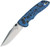 Hogue Deka Folding Knife CPM-MagnaCut Clip Point Blade, Blue Polymer Handle - 24273   Hogue Deka Folding Knife CPM-MagnaCut Clip Point Blade, Blue Polymer Handle - 24273