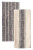 KAF Home Firenze Natural Rustic Farmhouse Kitchen Towels - Black