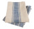 KAF Home Firenze Natural Rustic Farmhouse Kitchen Towels - Navy
