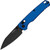 Kersahw Bel Air Folding Knife CPM-MagnaCut blade, Blue Anodized Aluminum Handles