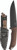 Ka-Bar Jarosz Turko Fixed Blade Knife 1095 Blade, Brown Ultramin Handles Ka-Bar Jarosz Turko Fixed Blade Knife 1095 Blade, Brown Ultramin Handles