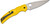 Spyderco Native Chief Salt Folding Knife CPM MagnaCut Plain Edge Blade, Yellow FRN