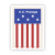 American Flag Us Postage Stamp Sticker
