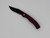 Pre-Owned Civivi Clingman Nitro-V Clip Point Blade , Burgundy G-10 Handles (Condition: New, Box: Yes)