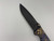 Pre-Owned Spartan Harsey 2022 Royal Flush Black PVD CPM-S45VN Blade, Titanium Handles ( Condition: Lightly Used, Box: Yes)