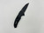 Pre-Owned Hogue Elishewitz Micro Flip CPM-154 Wharncliffe Blade, Black Anodized Aluminum Handle (Condition: New, Box: Yes) Pre-Owned Hogue Elishewitz Micro Flip CPM-154 Wharncliffe Blade, Black Anodized Aluminum Handle (Condition: New, Box: Yes)