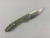 Pre-Owned CJRB Feldspar D2 Drop Point Blade , Jade G10 Handles (Condition: New, Box: No)