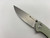 Pre-Owned Sencut Crowley D2 Drop Point Blade, Jade G10 Handle (Condition: New, Box: No)