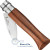 Opinel No.09 Folding Oyster Knife with Padouk Wood Handle