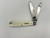 Pre-Owned Limited Edition Case Trapper Stainless Steel Spay / Clip Point Blades, Natural White Bone Handle (Condition: New, Box: Yes)