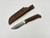 Pre-Owned Benchmade Saddle Mountain Skinner Drop Point Blade S30V,  Stabilized Wood Handle (Condition: Lightly Used, Box: Yes)