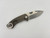 Pre-Owned MedFord Theseus Satin D2 Spear Point Blade, Titanium Frame Lock Handle (Condition: New, Box: Yes)