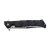 Cold Steel Large Luzon Folding knife Satin Clip Point Blade, Black FRN Handle