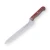Messermeister Custom 8 Inch Offset Bread Knife, Terra Red Handle