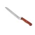 Messermeister Custom 8 Inch Offset Bread Knife, Terra Red Handle