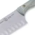 Messermeister Custom 8 Inch Kullens Santoku Knife, Indigo Blue Handle