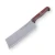 Messermeister Custom 6.5 Inch Nakiri Knife, Terra Red Handle