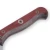 Messermeister Custom 6.5 Inch Nakiri Knife, Terra Red Handle