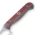 Messermeister Custom 5 Inch Cheese and Tomato Knife, Terra Red Handle