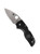 Spyderco Lil' Native Lightweight Folding Knife CTS-BD1N Satin Plain Blade, Black FRN Handles